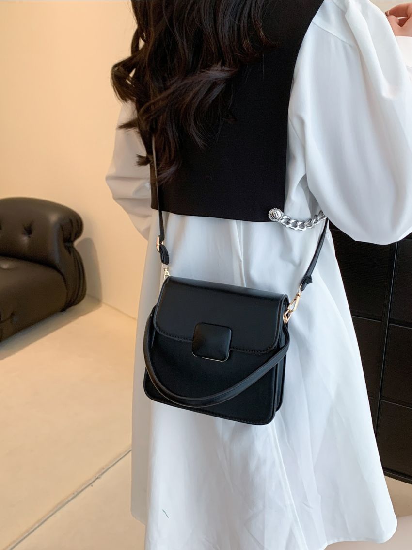 Mini Minimalist Flap Square Bag
