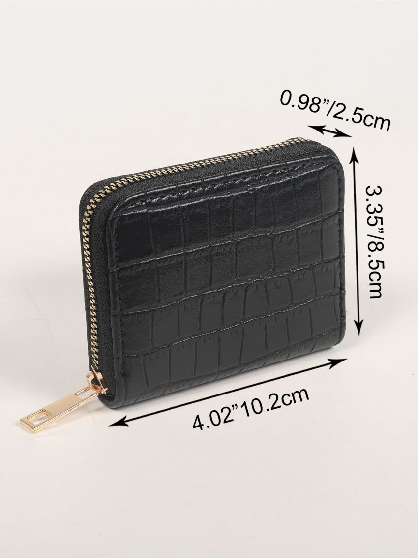 Crocodile Embossed Card Holder