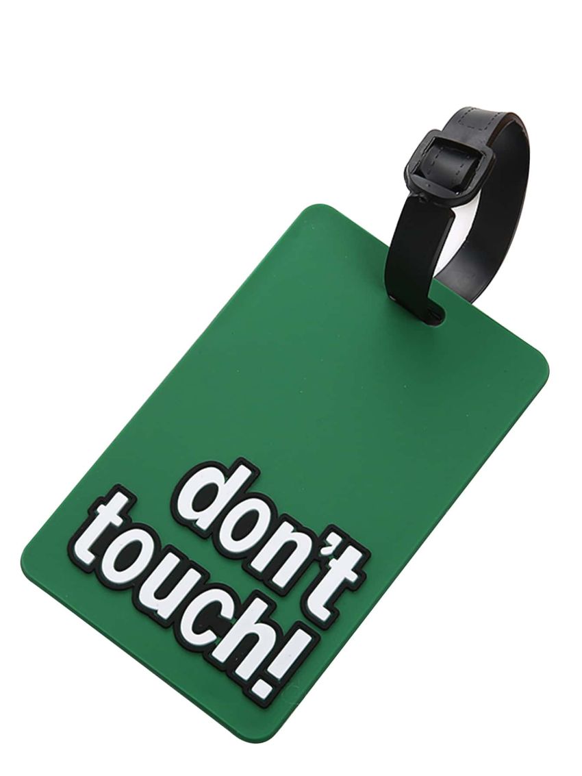 Letter Graphic Luggage Tag