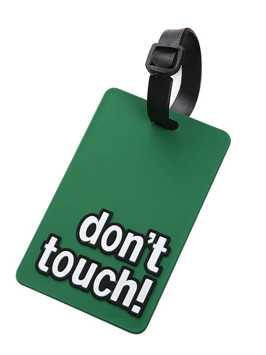 Letter Graphic Luggage Tag