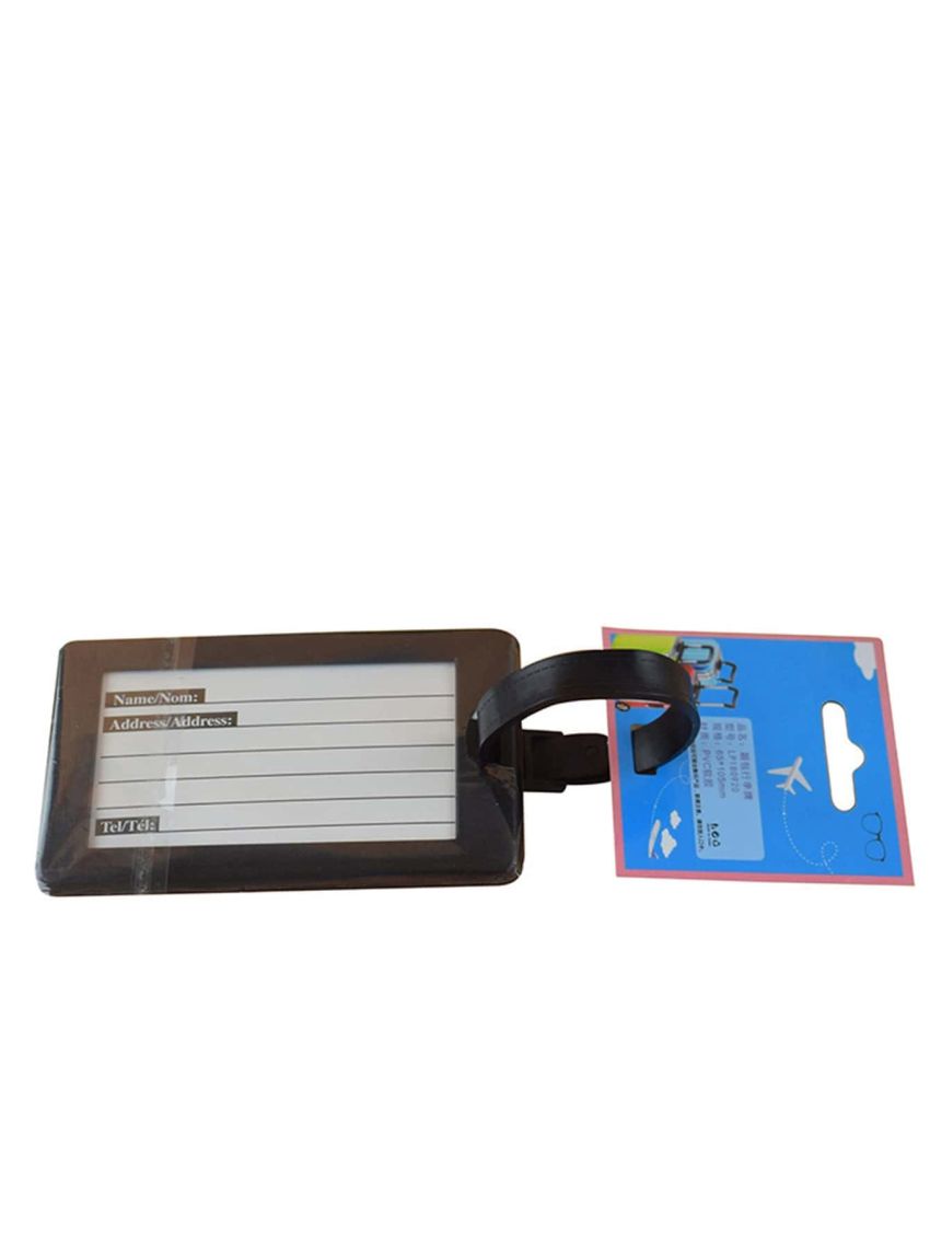 Letter Graphic Luggage Tag