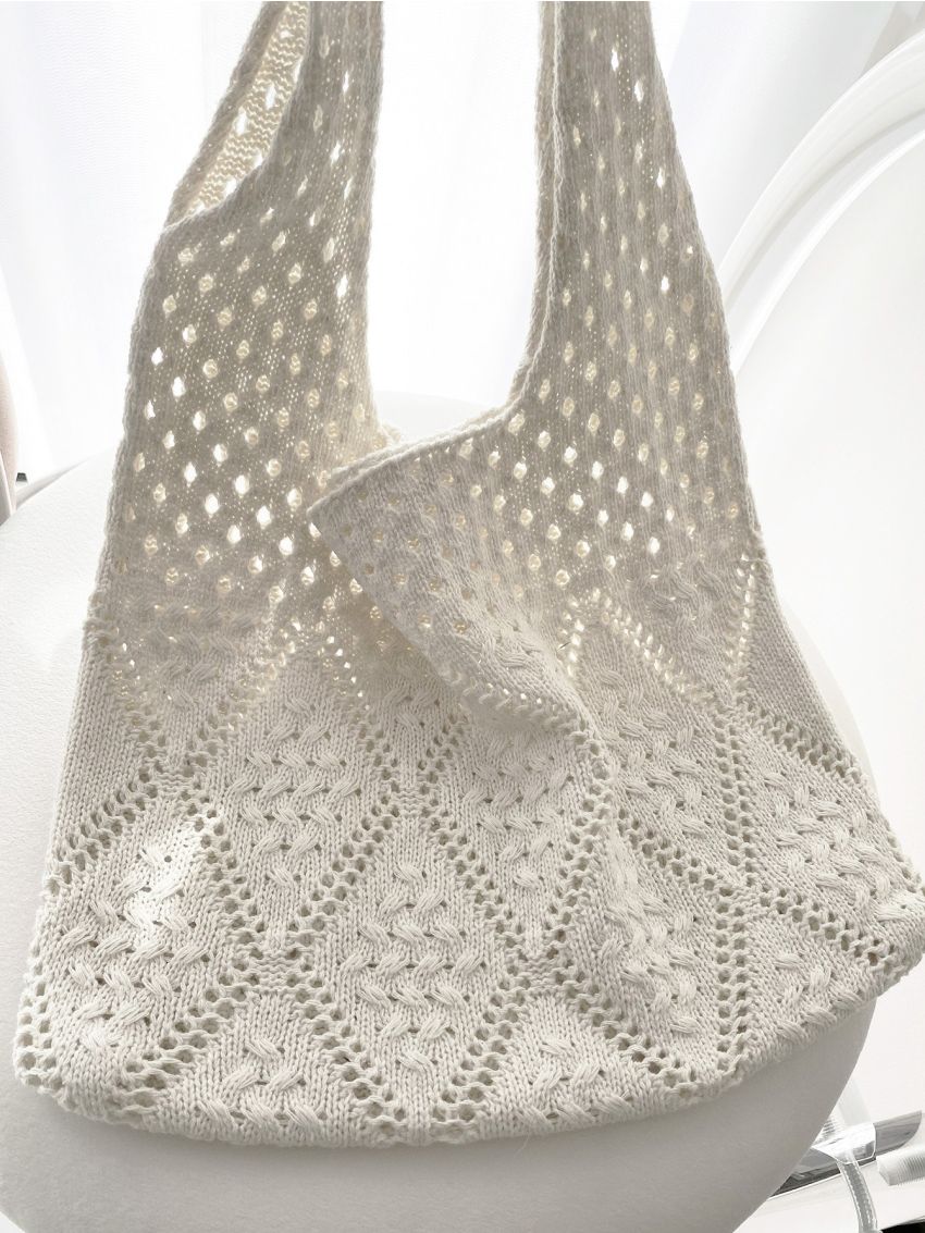 Minimalist Hollow Out Crochet Bag