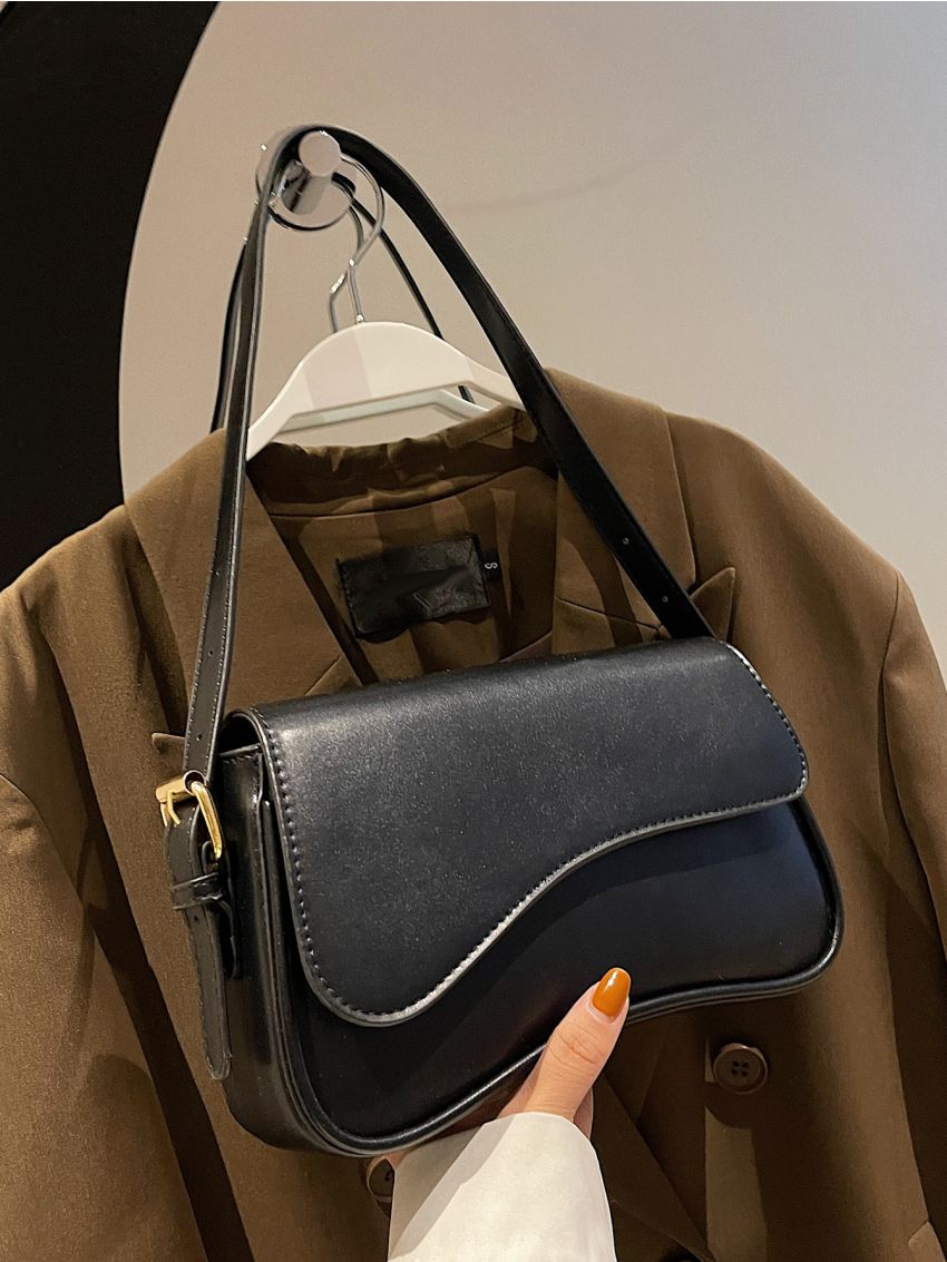 Metallic Flap Novelty Bag