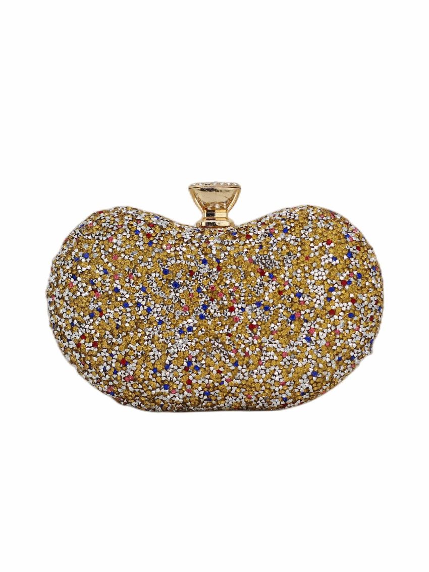 Rhinestone Decor Box Bag