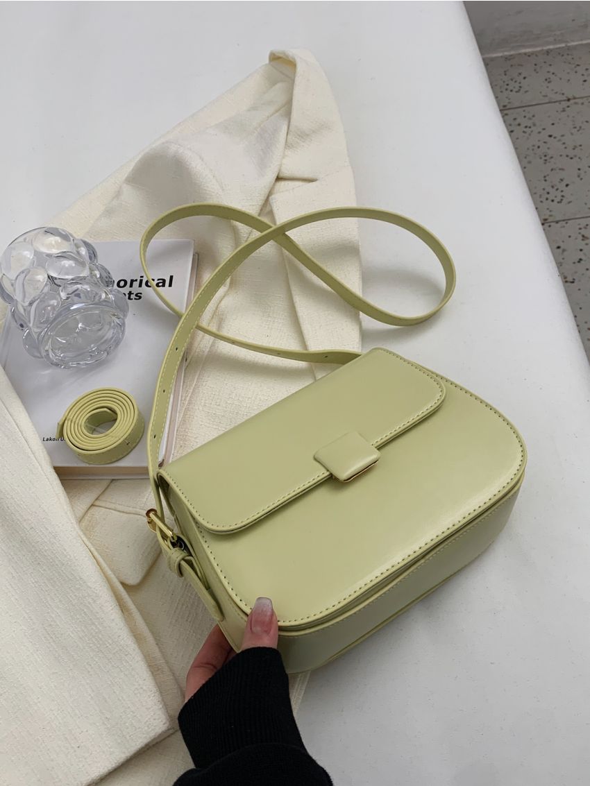 Minimalist Flap Square Bag