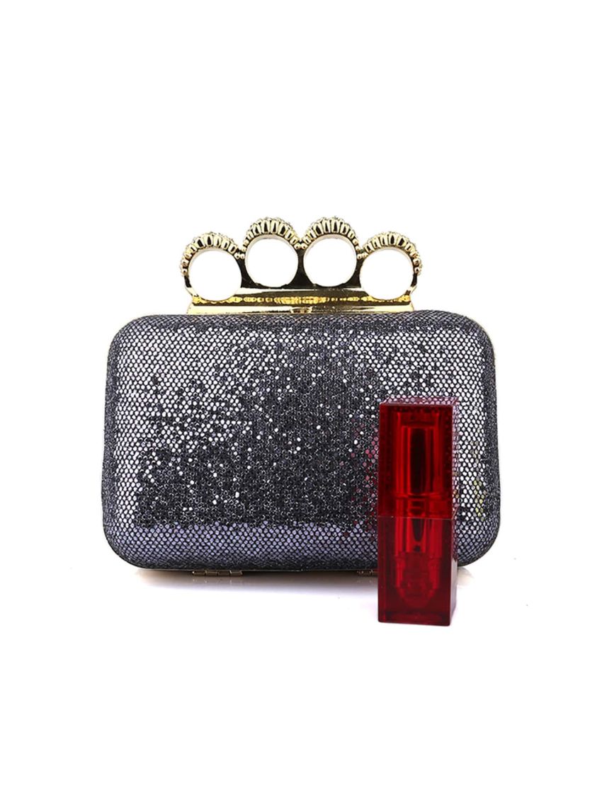 Mini Glitter & Rhinestone Decor Box Bag