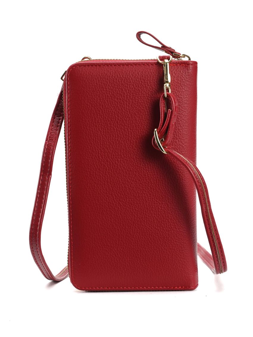 Minimalist Zip Front Phone Wallet