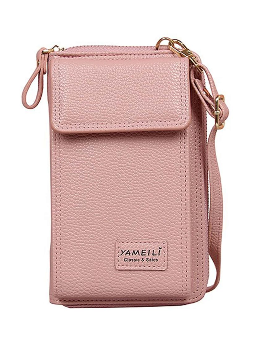 Letter Patch Decor Phone Wallet