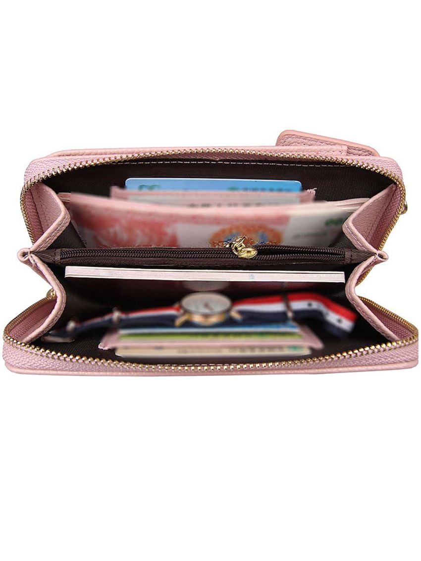 Letter Patch Decor Phone Wallet