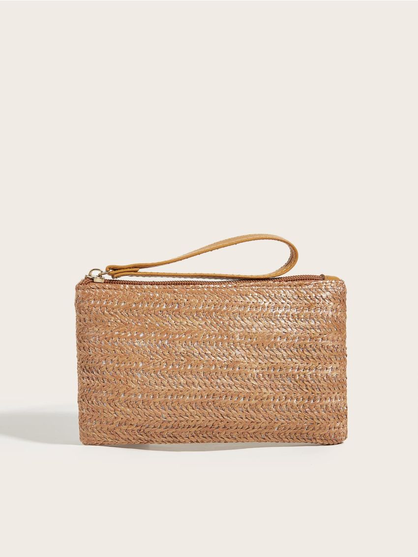Minimalist Straw Bag