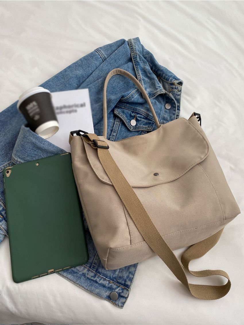 Minimalist Flap Square Bag