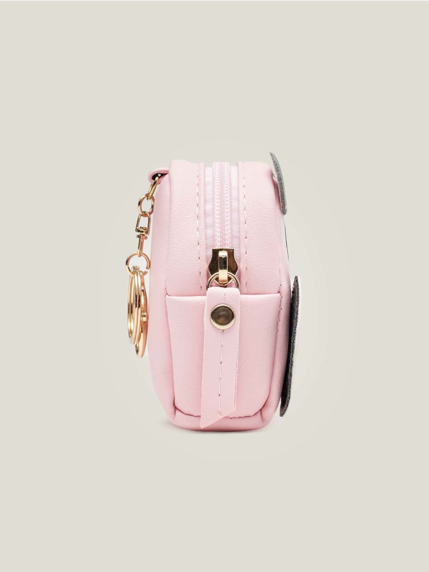 Cute Key Bag Owl Coin Purse Mini School Bag Car Key Chain Pendant Lady Wallet PU Coin Purses Coin Purse Keychain