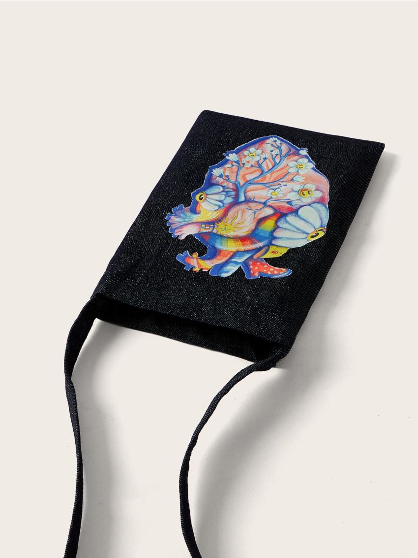 X The heart of artist by annetcart Graphic Pattern Phone Wallet