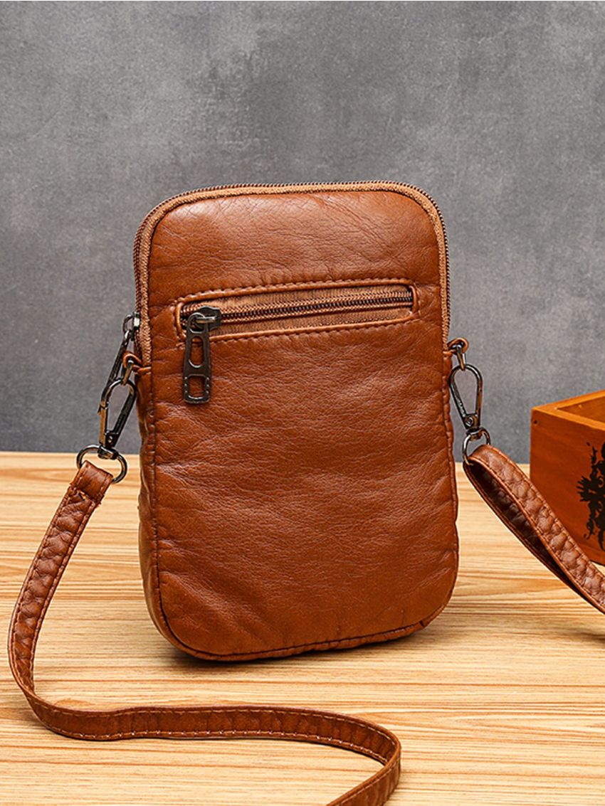 Tassel & Studded Decor Phone Wallet