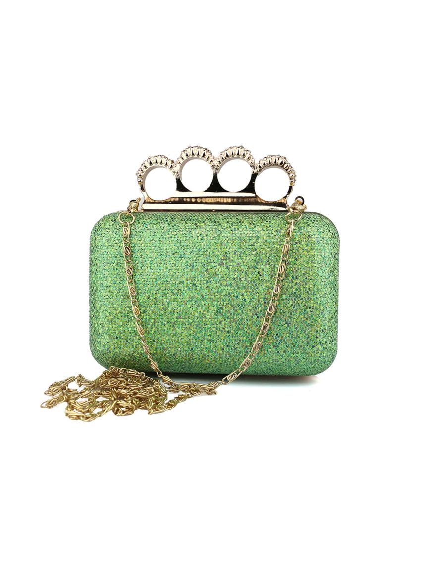 Mini Glitter & Rhinestone Decor Box Bag