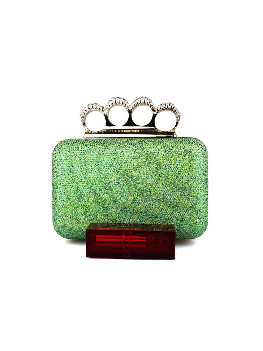 Mini Glitter & Rhinestone Decor Box Bag