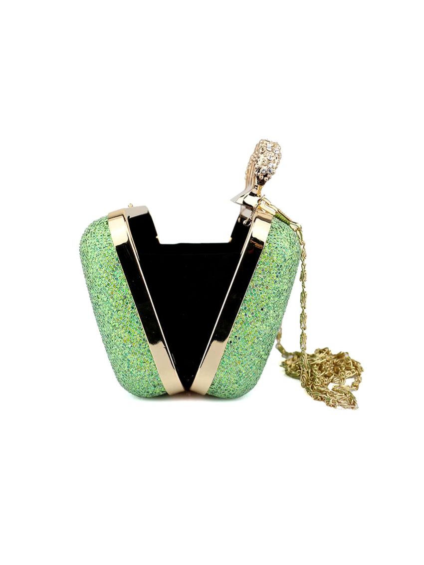 Mini Glitter & Rhinestone Decor Box Bag