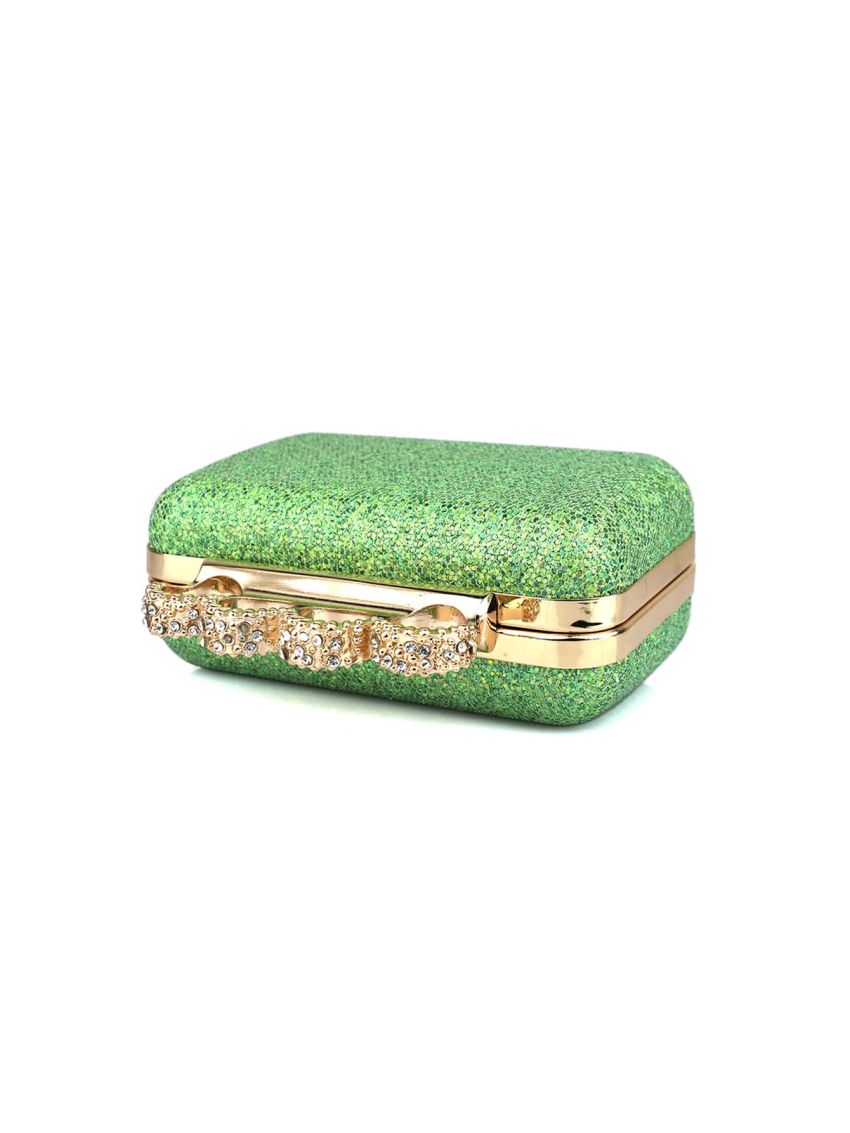 Mini Glitter & Rhinestone Decor Box Bag