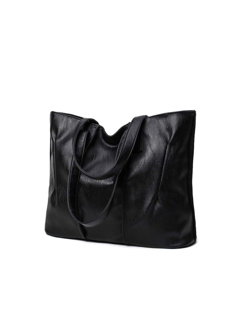 Double Handle Shoulder Tote Bag
