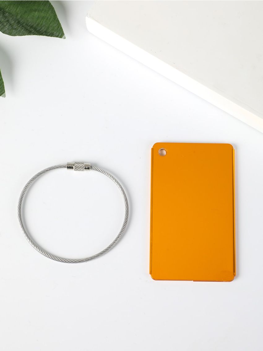 Plane Print Luggage Tag