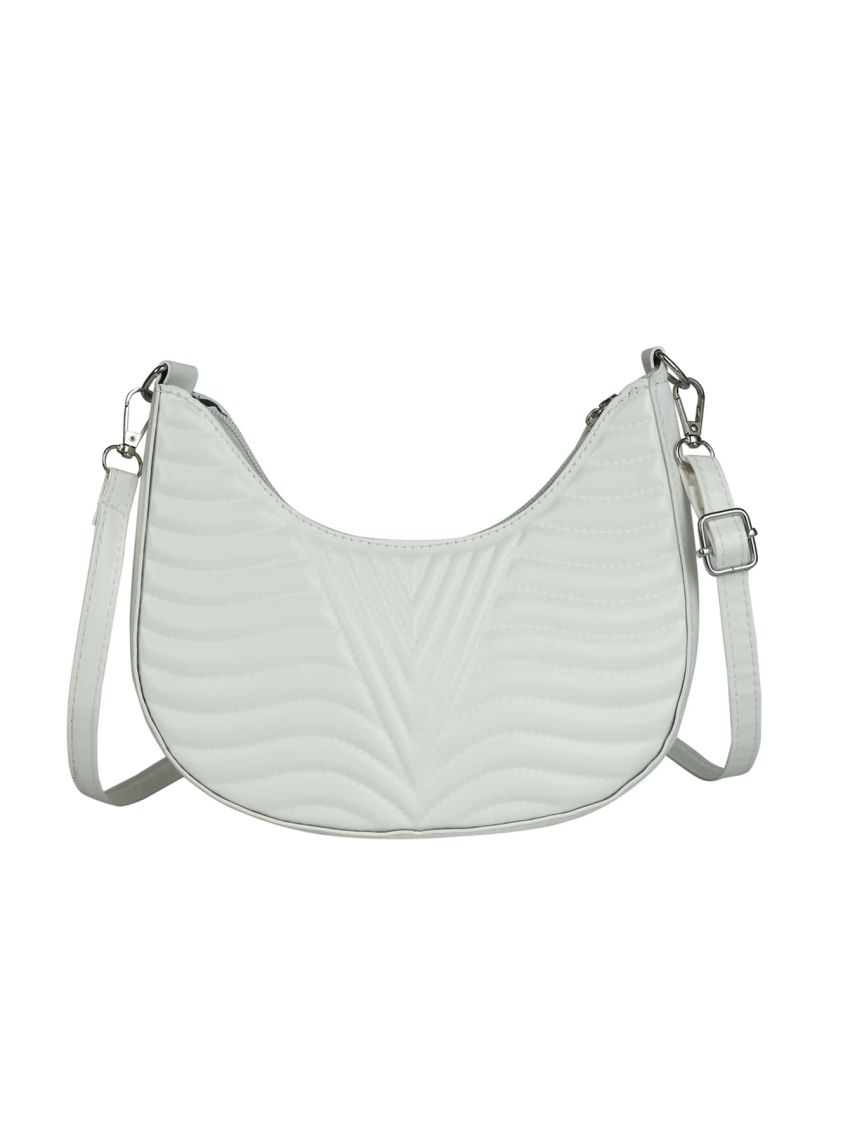 Minimalist Quilted Crossbody Bag