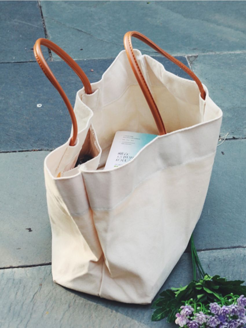 Women Handbags Casual Canvas Large Capacity Tote Shoulder Crossbody Bag Lady Shopper Bag Female Big