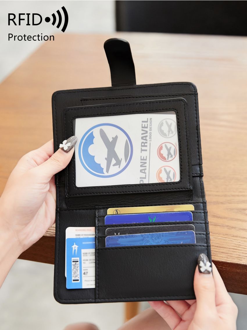 Airplane Graphic Passport Case