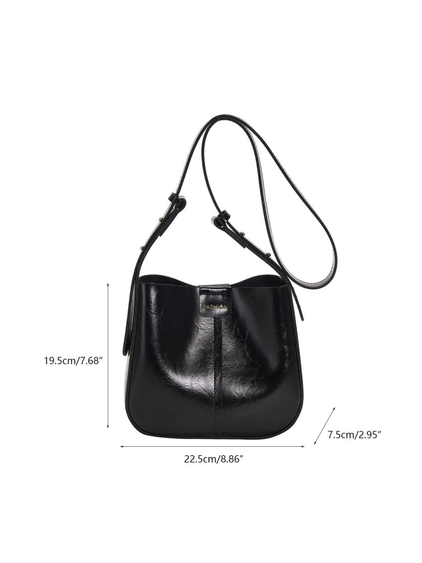 Minimalist Bucket Bag With Inner Pouch