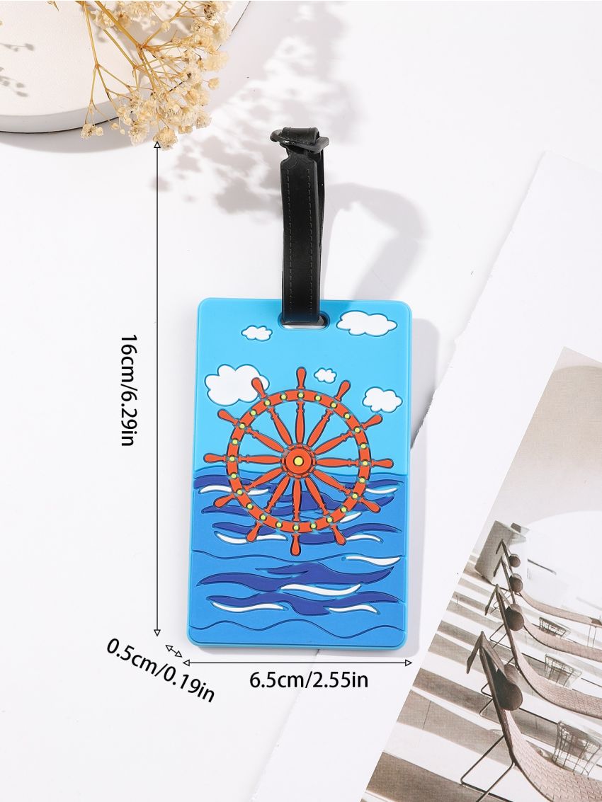 Graphic Pattern Luggage Tag