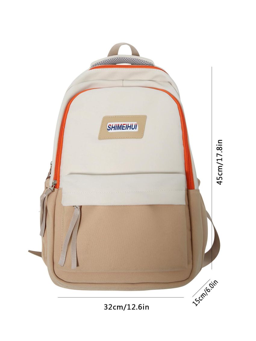 Letter Graphic Classic Backpack