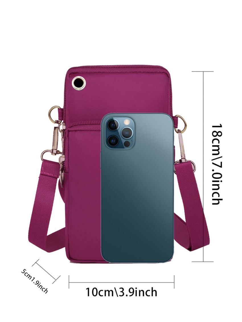 Universal Mobile Phone Bag Phone Case Wallet Outdoor Sport Arm Purse Shoulder Bag Women Phone Pouch