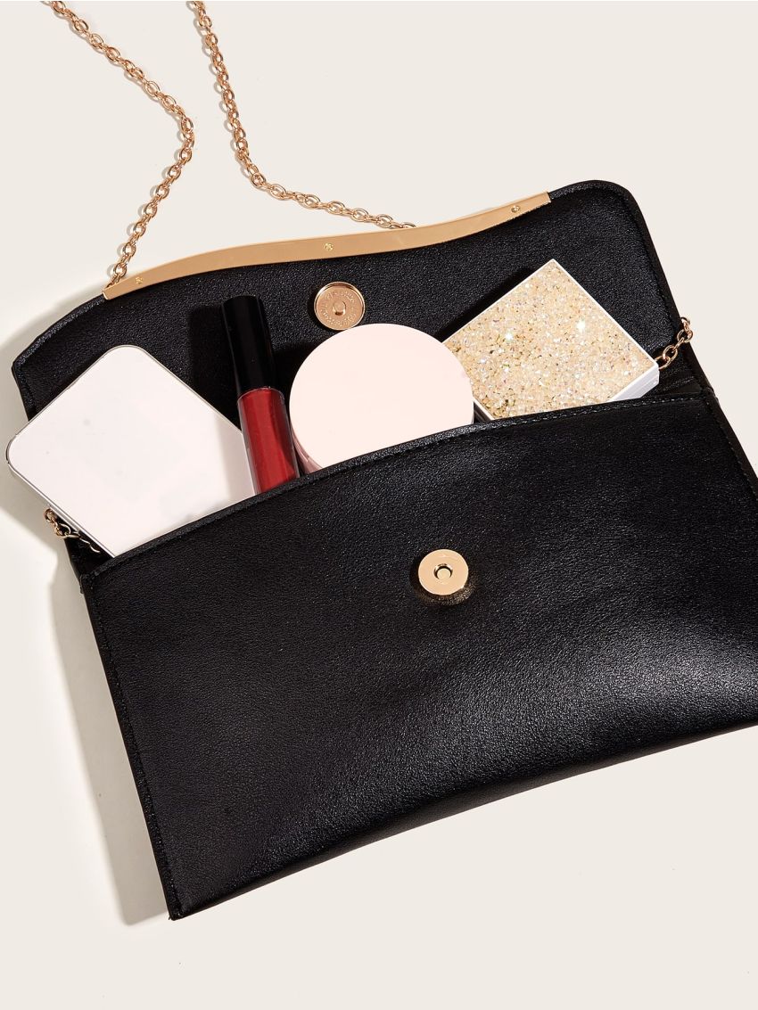 Glitter Flap Envelope Bag