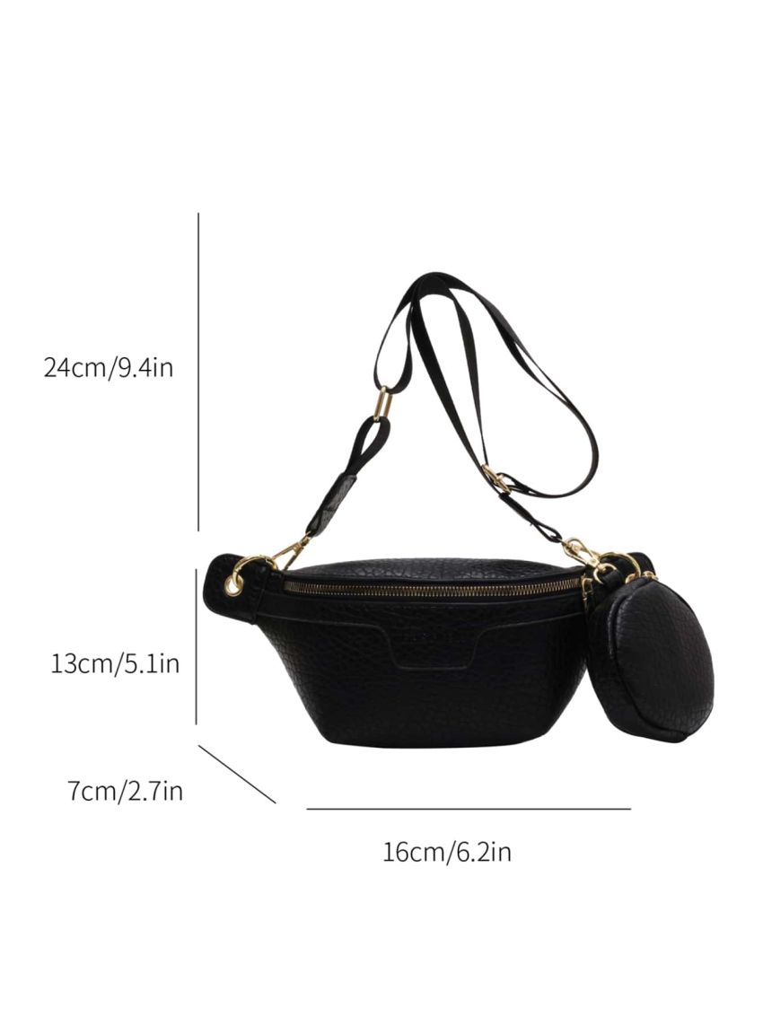 Minimalist Waist Bag With Coin Purse