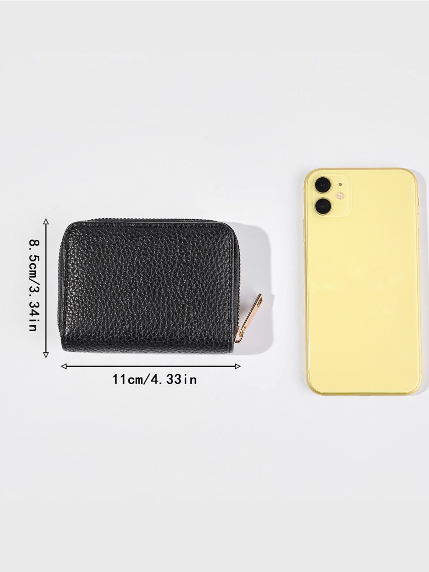 Women Coin Purse Cartoon Cute Zipper Plush Three-dimensional Coin Purse Pouch Purse Earphone Bag