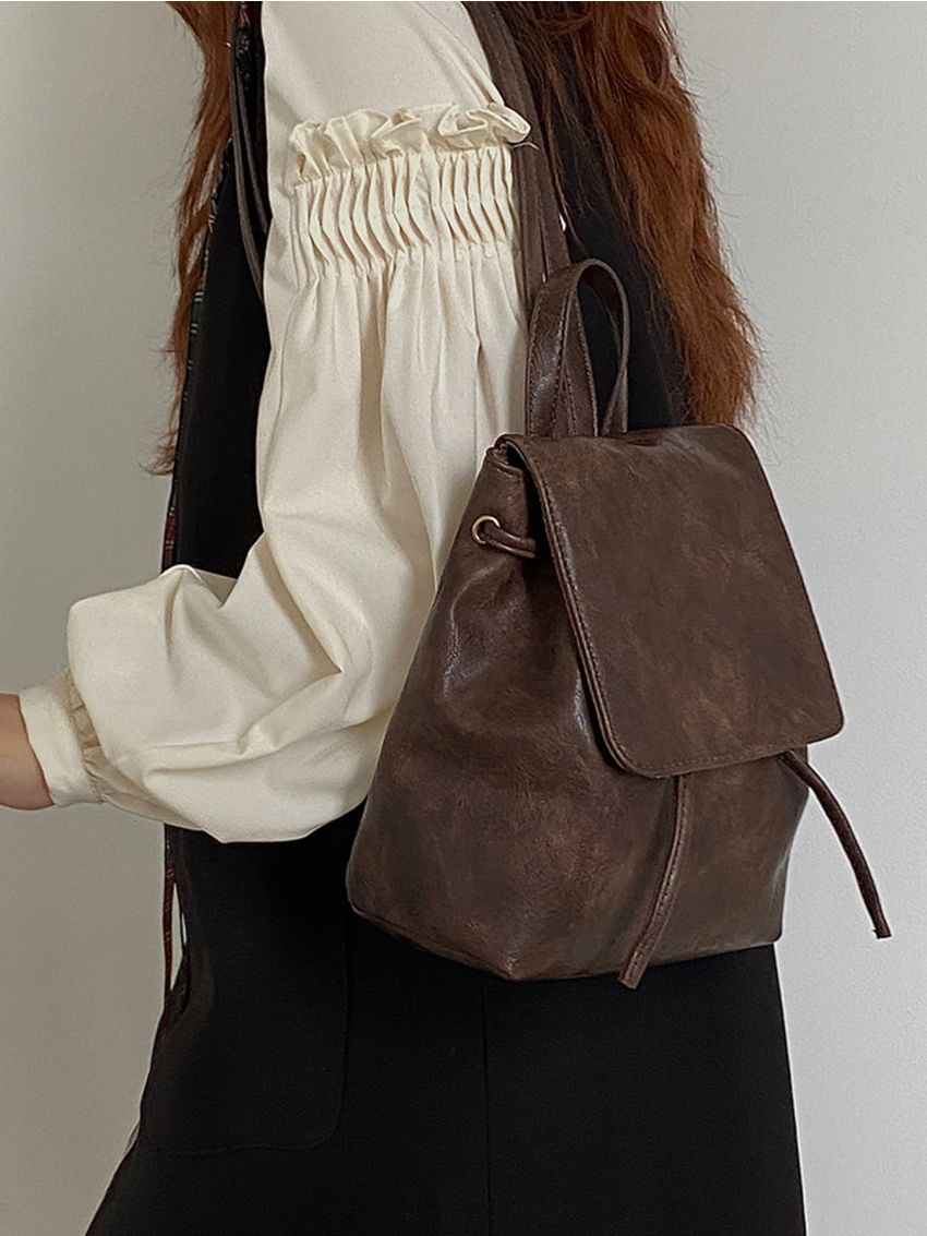 Minimalist Flap Backpack