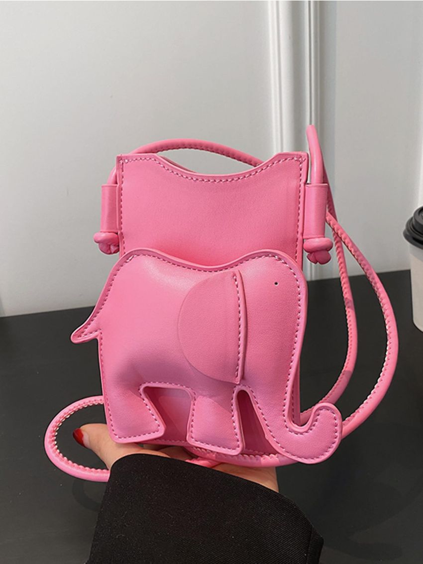 Mini Elephant Design Phone Wallet