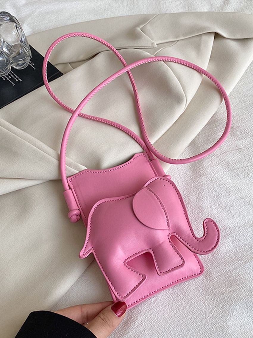 Mini Elephant Design Phone Wallet