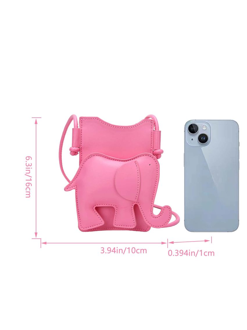 Mini Elephant Design Phone Wallet