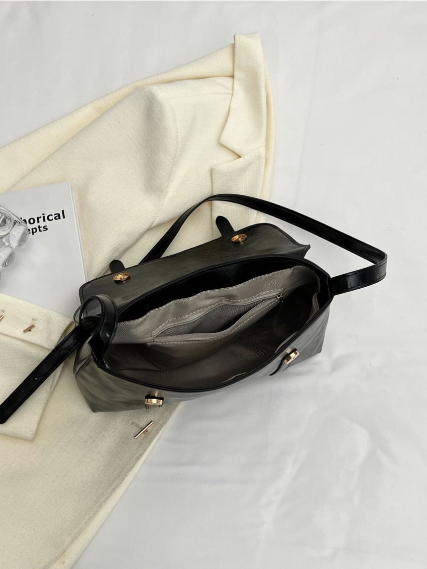 Minimalist Flap Square Bag