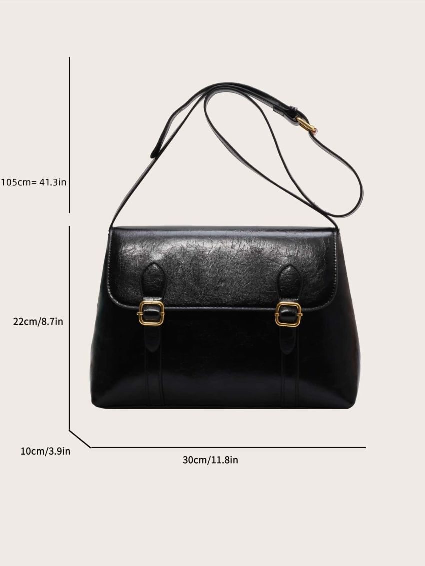 Minimalist Flap Square Bag