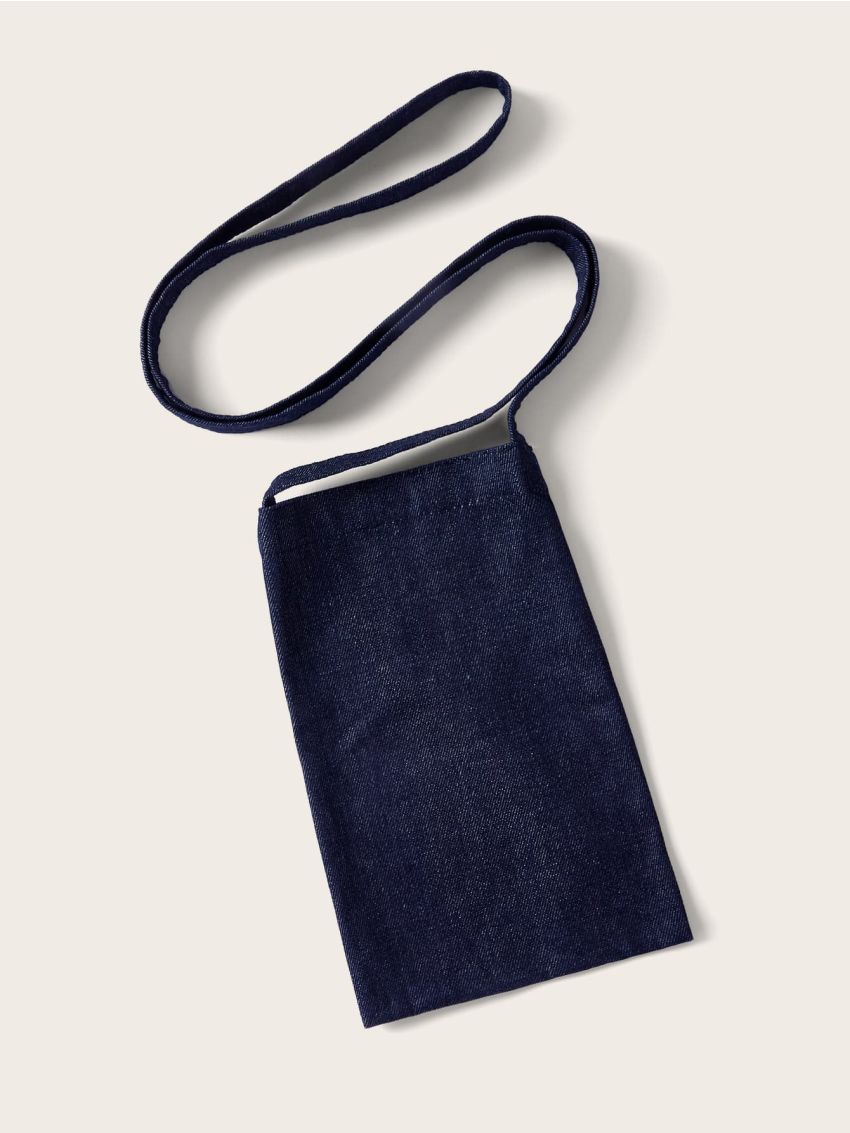 X Eduely Skeleton & Letter Graphic Phone Wallet