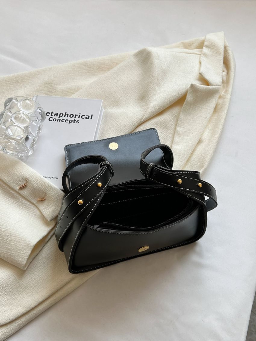 Minimalist Flap Square Bag