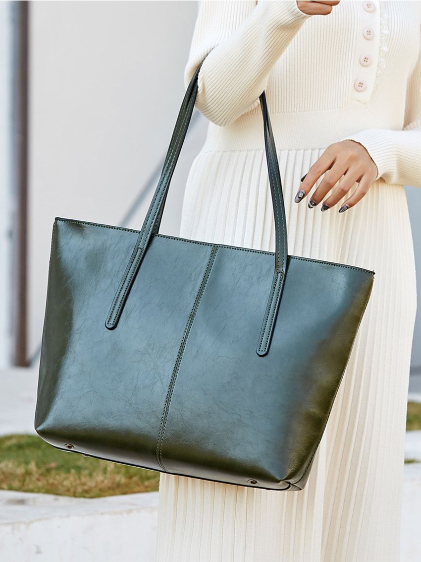 Minimalist Large Capacity Shoulder Tote Bag