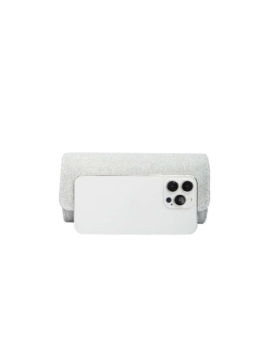 Mini Glitter Flap Square Bag