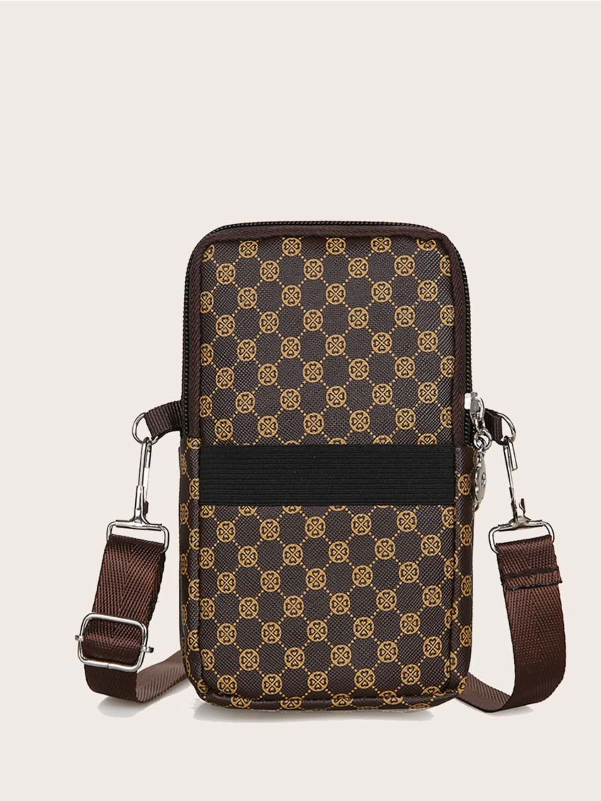 Geometric Pattern Phone Wallet