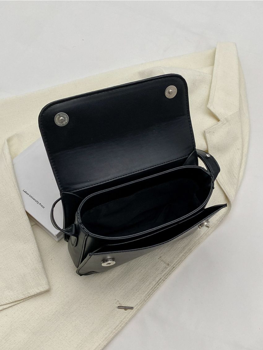 Minimalist Flap Square Bag