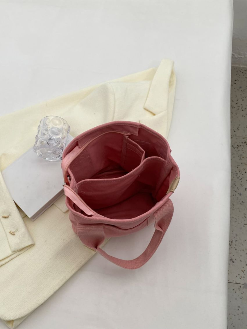 Minimalist Pink Square Bag