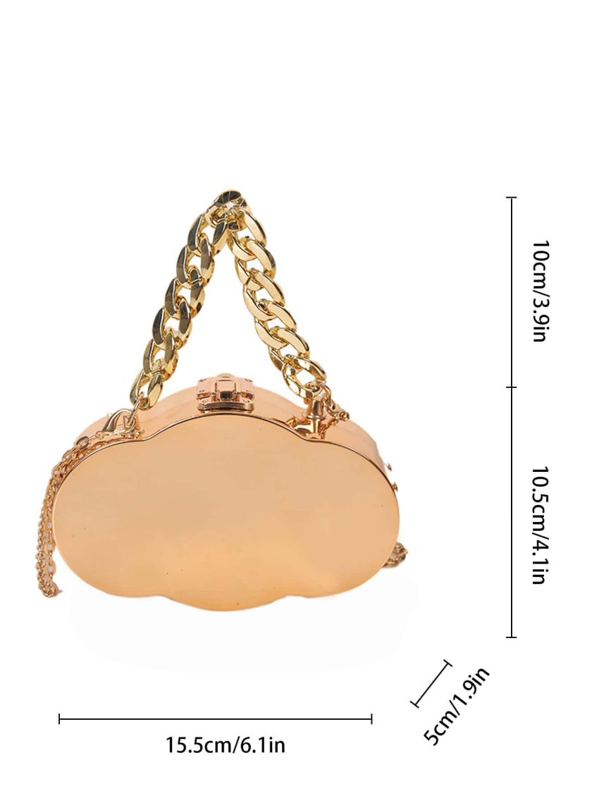 Mini Chain Decor Box Bag