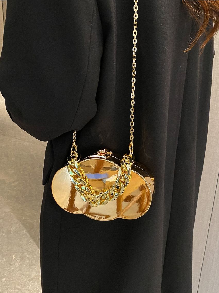 Mini Chain Decor Box Bag