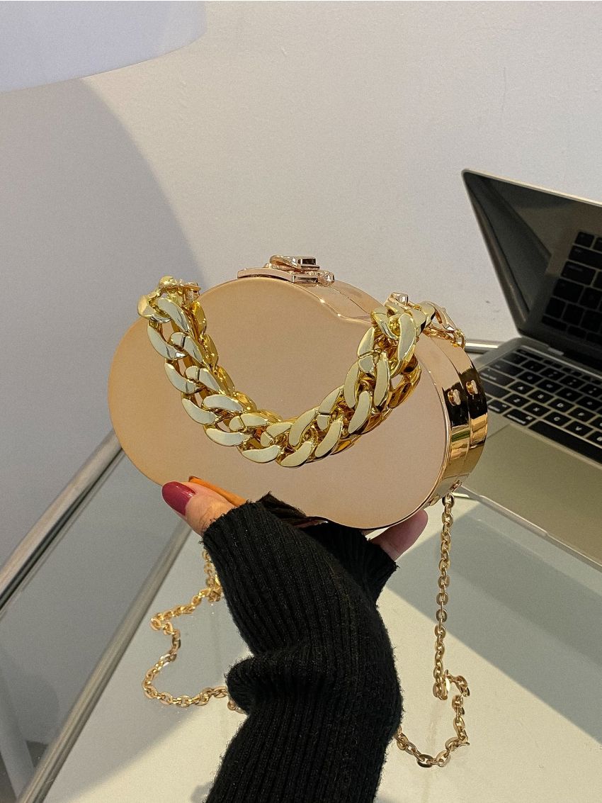 Mini Chain Decor Box Bag